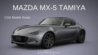 Building the Tamiya 1/24 Scale Mazda MX-5 RF Model Kit  |ASYNC MODELING