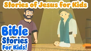 All Jesus Stories - Bible Stories For Kids Compilation! (1-Hour of Bible Stories for Kids!)