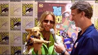 Greg Cipes interview for Teen Titans Go! vs Teen Titans at SDCC