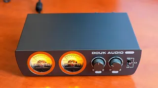 Усилитель D класса со стрелочками H7 PRO от  Douk Audio на TPA3255