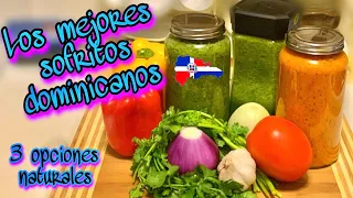 🍅🌶COMO HACER EL MEJOR  SOFRITO DOMINICANO 🇩🇴