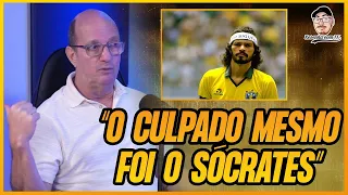 MARCOS UCHÔA RELEMBRA COBERTURA DA COPA DE 86, FALA DA ELIMINAÇÃO PARA A FRANÇA E CRITICA SÓCRATES