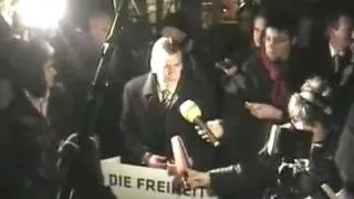 Stör Aktionen gegen die Pressekonferenz von "Die Freiheit" (11.01.2011, Berlin, P-Berg)