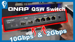 The NEW QNAP 10Gbps and 2.5 Gbps Switch For My NAS 🚀 | With One More SSD | QSW-2104-2S