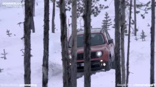 Jeep Renegade TEST DRIVE NEVE e GHIACCIO 4x4 OFFROAD