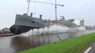 TOP 5 Ship Launch. HD Video