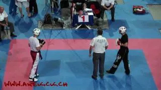 WAKO Kickboxing Bestfighter WC 2010: LC -74kg:Meunier(SUI) vs. Frasca(ITA)