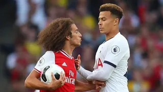 THE DIRTY SIDE OF DERBY ARSENAL VS TOTTENHAM●FIGHTS●RED CARDS