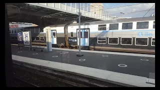 [HD]130km/h Direct Juvisy-Paris RER C / Direct service at 130kph in RER C Line / 新快速 130km/h パリのRERC