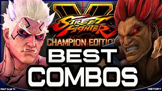 Best COMBOS • Final Chapter ➤ Street Fighter V Champion Edition • SFV CE [4K]