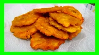 How to make delicious  Patacones/ Tostones. Colombian Food Recipe
