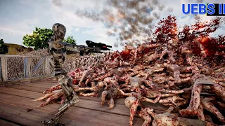 TERMINATOR VS ZOMBIE..#ultimateepicbattlesimulator2 #uebs2 #epicgames #viral #paolothegamer #warzone