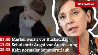 NRW-Schulministerin Gebauer über Ansteckungsgefahr und Abschlussnoten | WDR Aktuelle Stunde