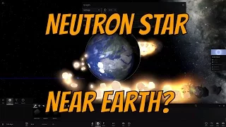What Would Happen if Neutron Star Passed Near Earth? Universe Sandbox²