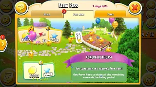 Opening New Land + Completing the Farm Pass 🎊 | Level 27 Hay Day