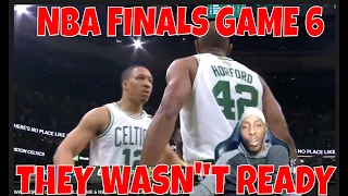 WARRIORS CELTICS NBA FINALS GAME 6 HIGHLIGHTS REACTION