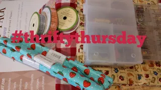 Thrifted Supplies for Junk Journals and How I Will Use Them #thriftythursday