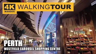 Westfield Carousel Shopping Centre Walking Tour in Perth, Australia (4K 60fps)