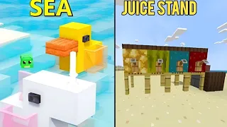 9:Cool SUMMER Builds for your BEACHES I #minecraft l