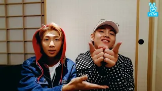 [ENG SUB] BTS RM & Taehyung Live Vlive | BTS VLIVE 2022