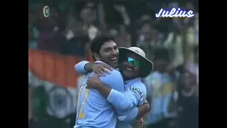 Yuvraj Singh 4 wickets vs England 2nd ODI 2008 @ Indore - Man of the Match Performance!