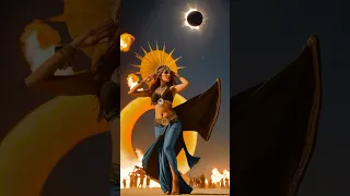 Burning Man Eclipse 2024 #burningman #eclipse #solareclipse
