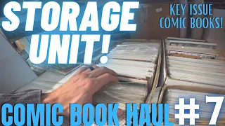 Finding Our 7th Comic Book Collection in a Storage Unit! WHAT KEY COMICS DID WE BUY?!