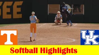 #24 Kentucky vs #3 Tennessee Softball Game 3 Highlights, May 4 2024