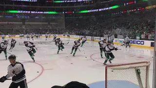 Dallas Stars Warm-Ups (Retro Night)