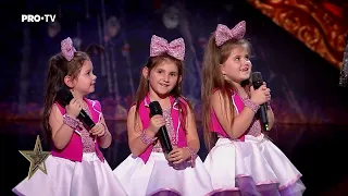 Românii au talent 2023 | Trio Artist, grupul de fetițe care au cucerit-o pe Andra