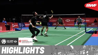 Semifinals action sees Alfian/Ardianto confront Lee/Wang