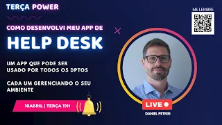 Power Apps - LIVE - Desenvolvimento do Aplicativo HELP DESK