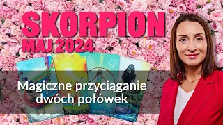 Skorpion MAGICZNE PRZYCIĄGANIE DWÓCH POŁÓWEK Maj 2024 tarot