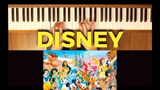 Alice in Wonderland (Disney) [Easy-Intermediate Piano Tutorial]