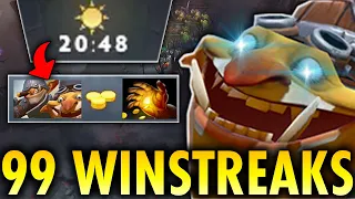 INSANE 99 Winstreaks Techies with 20Mins Midas Strats | FARM MMR LIKE CRAZY AFTER WATCHING THIS!!