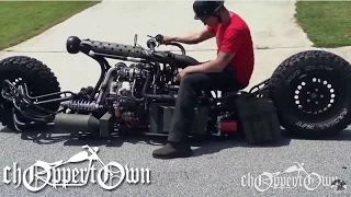 Twin Turbo Diesel AWD Motorcycle (Bike & Builder episode 2)