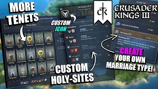 The Ultimate Custom / Modded Religion Guide For Crusader Kings III / Faith Tutorial