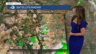 Afternoon storms Thursday, better chance of severe storms Friday in Denver: Danielle Grant