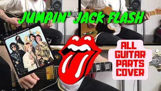 The Rolling Stones - Jumpin' Jack Flash (Original Version) All Guitar Parts Cover