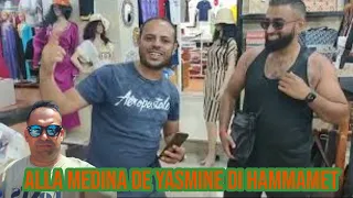 New Medina Hammamet Tunisia tour and shopping by Jlifeable  | Alla medina de yasmine di hammamet