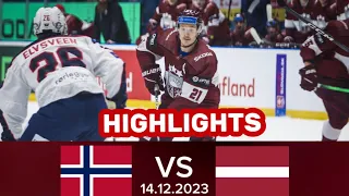 HIGHLIGHTS: Kaufland Christmas Cup- Norway VS Latvia