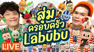 เปิดถุงเก่ง! 150 | สุ่มครอบครัว Labubu, Super Group of the Monsters | noyneungmakeup