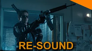 THE TERMINATOR - Police Station Shootout【RE-SOUND🔊】