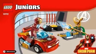 LEGO Juniors 2016 IRON MAN VS. LOKI  10721 - Лего Джуниорс Железный человек против Локи