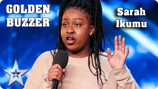 Sarah Ikumu Audition BGT 2017 GOLDEN BUZZER