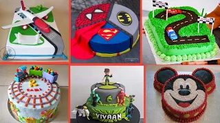 Cake design Idea for Boy/happy birthday cake decoration idea/birthday cake design idea for kids