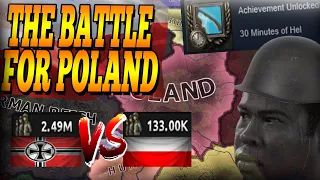 30 MINUTES OF HEL - POLAND AGAINST THE WORLD - Hearts of Iron 4 100% Series