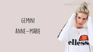 Anne-Marie - Gemini lyrics