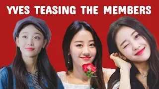 yves teasing the members for 7 minutes