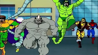 Spiderman vs Sinister 6 Round 1 | Spiderman The Animated Series - Season 2 Episode 1